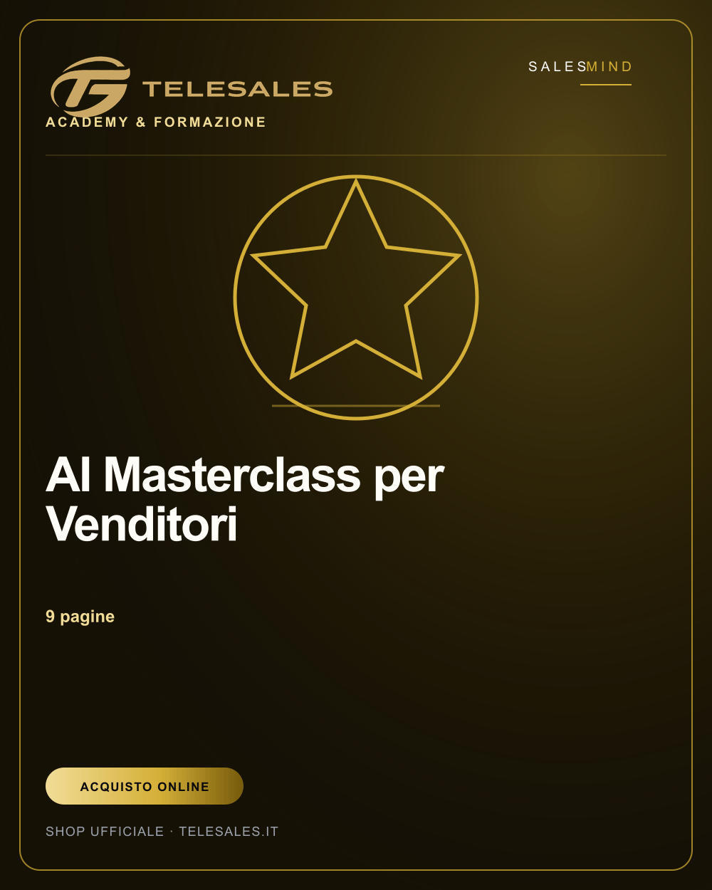 AI Masterclass per Venditori