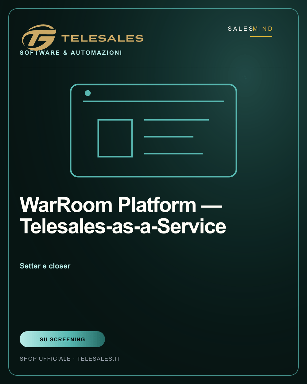 WarRoom Platform — Telesales-as-a-Service